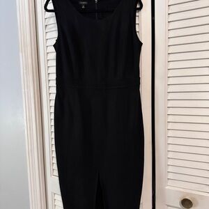 Talbots Classic Black Midi Dress